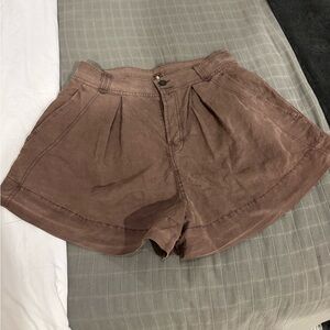 NWT! Free People Espresso Shorts-size 10…Perfect for summer!